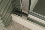 Aquatek - YES B1 80 sprchové dveře do niky jednokřídlé 77-81cm, výplň sklo - čiré YESB180-06