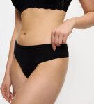 Dámská tanga Sense of Modal String - BLACK - černé 0004 - TRIUMPH BLACK XS