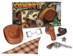 Kovbojská sada velká s kloboukem - Alltoys Gonher