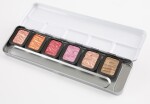 FineTec F0603 akvarelové barvy Pearl Warm + Flip Flop Colour sada 6 ks