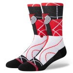 Pánské ponožky Portland Trail Blazers NBA Zone Stance Crew