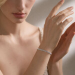 Jemný ocelový náramek Gisele - chirurgická ocel, Stříbrná 18 cm + 3 cm (prodloužení)