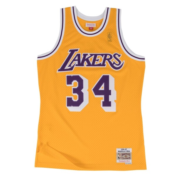 Mitchell & Ness Pánský dres Los Angeles Lakers NBA Shaq O'Neal #34 1996-97 Swingman Velikost: S