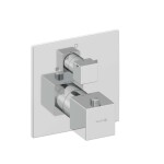 KLUDI - Decus Termostatická baterie pod omítku, pro 2 spotřebiče, chrom 548100575