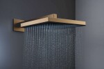 HANSGROHE - Pulsify E Hlavová sprcha, 26x26 cm, EcoSmart+, kartáčovaný bronz 24333140