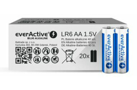 EverActive Alkalické baterie AA 40ks (ALEV6S2BK)