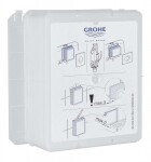 GROHE - Rapid SLX Set předstěnové instalace, klozetu, sedátka SoftClose a tlačítka Skate Cosmopolitan, kartáčovaný Cool Sunrise SANI11BB4111