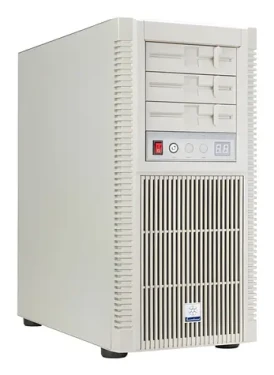 SilverStone FLP02 béžová / Skříň / Midi tower / ATX, SSI-CEB / bez zdroje (SST-FLP02W)