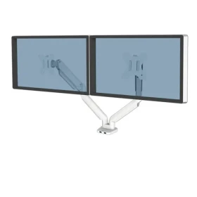 Fellowes Platinum 2 ramena vedle sebe bílá / Držák monitoru / USB 3.2 / Nosnost 8 kg / Do 40" (8056301)