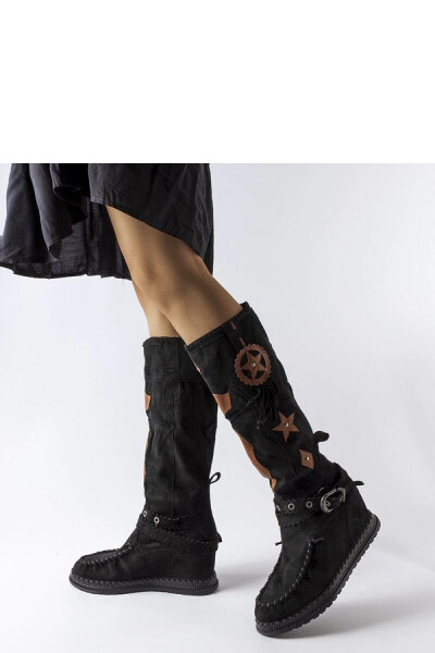 Kozačky na klínech model 205786 Solea 39