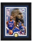 Obraz Philadelphia 76ers NBA LeBron James Artist Proof Bronze Coin