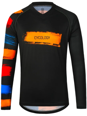 Dres MTB CYCOLOGY Wild Horizon, pánský, dlouhý rukáv (Motiv Wild Horizon, velikost M)