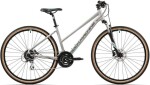 Rock Machine CrossRide 300 Lady, model 2023, rám 19" lesklá šedá/mentolová