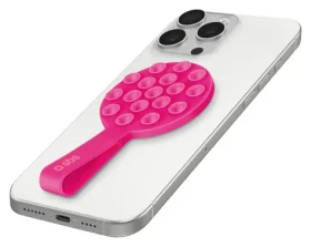 SBS MAG Grippy růžová / Držák na telefon / MagSafe / přísavka