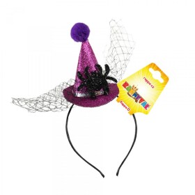 Ptakoviny.cz Čelenka čarodějnický klobouček