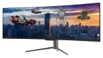 49" LC-Power LC-M49-DQHD-120-C-Q černá / Monitor / zakřivený / VA / DQHD / 120 Hz / 6 ms / 3000:1 / 2x HDMI + 2x DP (LC-M49-DQHD-120-C-Q)