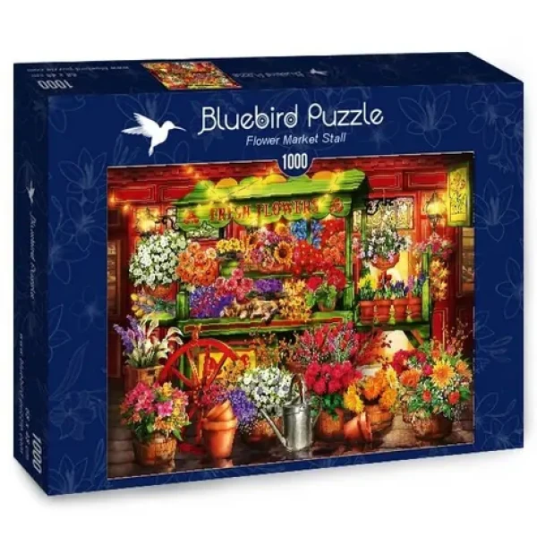 BLUEBIRD Puzzle Stánek s květinami