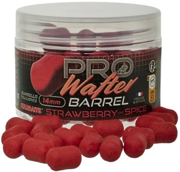 Starbaits Wafters Strawberry Spice / Boilies wafter / 14 mm / 50 g (51759)