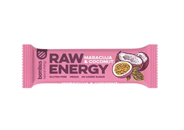 Bombus Raw Energy 50 g maracuja coconut (09025)