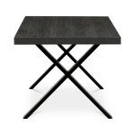 Jídelní stůl 180x90cm, lamino, šedý dub, HT-R5316 GREY