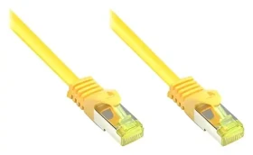 Good Connections žlutá / Patch kabel / Cat.7 / S/FTP / RJ-45 / 0,5 m (8070R-005Y)