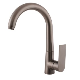 RAV Slezák - NIL - Dřezová baterie, Metal Grey - kartáčovaná, 1/2" NL119.5MGK