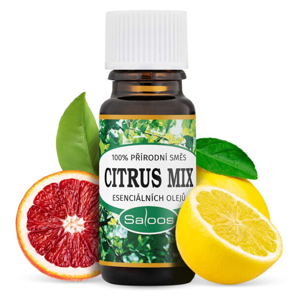 Směs esenciálních olejů Citrus mix 10ml Saloos