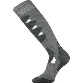 VOXX Podkolenky zimní thermo STABIL z merino se stříbrem SVĚTLE ŠEDÉ 35-38 106937