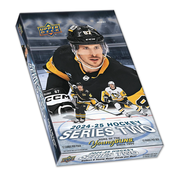 Hokejové Karty NHL 2024-25 Upper Deck Series 2 Hobby Box