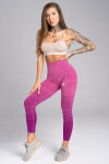 Dámské sport legíny bezešvé model 18351631 - Gym Glamour Velikost: XS, Barvy: Modrá