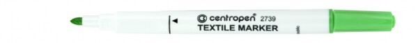 Fix na textil Centropen 2739 zelený světle