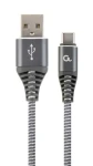Gembird CC-USB2B-AMCM-1M-WB2 USB 2.0 AM na Type-C, (AM/CM), 1m, šedo-bílý