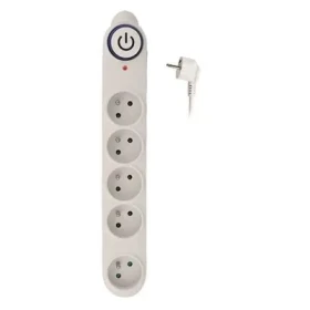 Rozbaleno - Solight PO54 přepěťová ochrana bílá / 150J / 5 zásuvek / 1.5m / rozbaleno (8592718018870.rozbaleno)