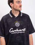 Carhartt WIP S/S Terrace Football T-Shirt Heart Train Jacquard, Black L
