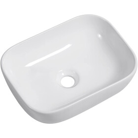 CERANO - Umyvadlo keramické Carlo - na desku - bílá lesklá - 36x25 CER-476996