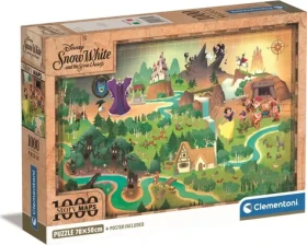 Clementoni PUZZLE Story Maps: Sněhurka