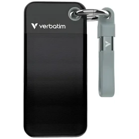 Verbatim Pocket SSD 256GB černo-šedá / Externí SSD / USB-C / čtení: 10 000 MB/s / zápis: 10 000 MB/s (32415)
