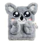 Miquelrius B2F - diař se zámkem Fluffy, koala, 80 listů, 80 g, linkovaný, mix barev