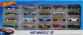 Hot Wheels Autíčka 20ks H7045