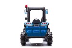 Mamido Dětský elektrický traktor s přívěsem BLT modrý