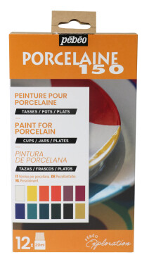 Pébéo Porcelaine 150 Sada I. 12 x 20 ml