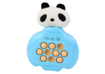 Mamido Hra Pop-It Panda plyšová herní konzole obratnost vibrace smyslová