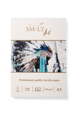 SM.LT Acrylic Professional blok A5 420 g, 10 listů