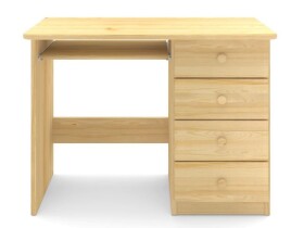 KLASA-NÁBYTEK.cz Psací stůl PS2105 - borovice - hl. 48 cm