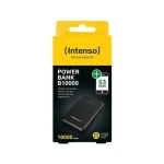 Intenso B10000 černá / Powerbanka / 10000 mAh / USB-C / 2x USB-A (7320530)