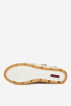 Polobotky Rieker 49958-61 Přírodní kůže (useň)/-Přírodní kůže (useň)