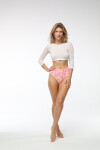 Dámské kalhotky brazilky ROSE FLAKES BRASIL MAXI VÍCEBAREVNÉ XL