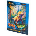 UNIDRAGON dřevěné puzzle DINOSAURUS TRICERAPTOS (18,9x26,7cm) - EPEE