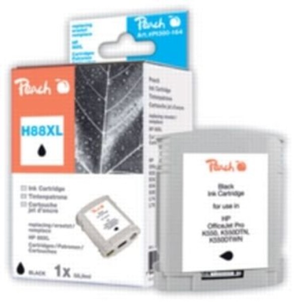 Peach 88XL alternativní cartridge / HP OfficeJet Pro K550 / 70 ml / Černá (313248)