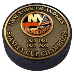 Mustang Puk New York Islanders NHL Stanley Cup Years Gold Medallion